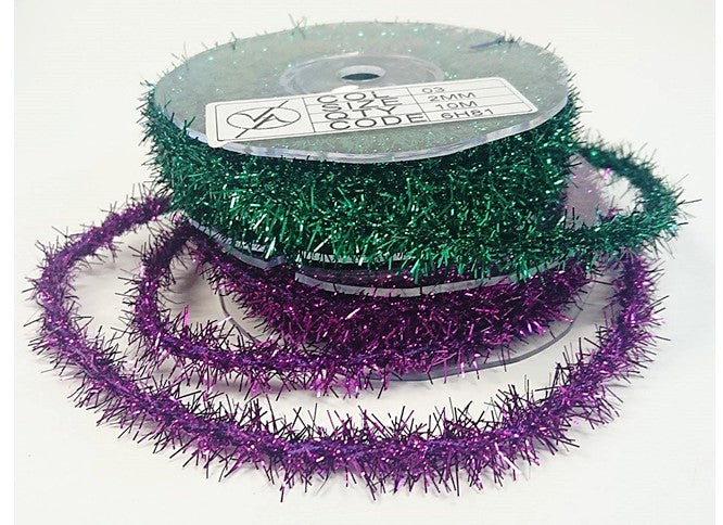 Wired Tinsel Ribbon