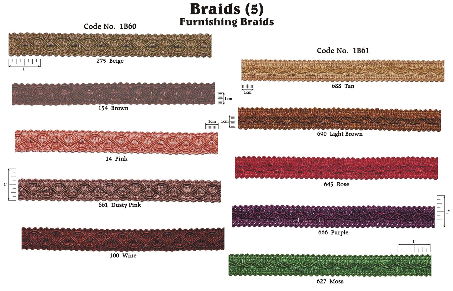 Furnishing Braids