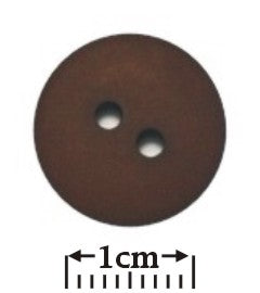 2 Hole Smooth Matt Button