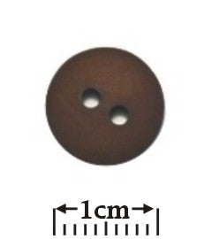 2 Hole Smooth Matt Button