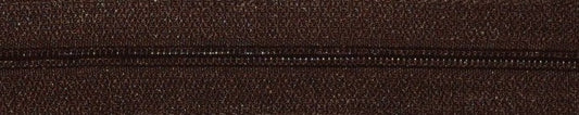 Dark Brown Closed End Zips