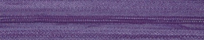Purple Closed End Zips