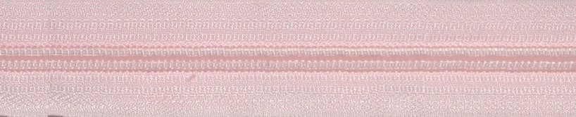 Pale Pink Open Ended Zips