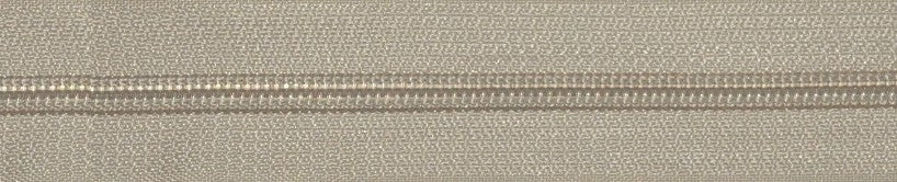 Beige Open Ended Zips