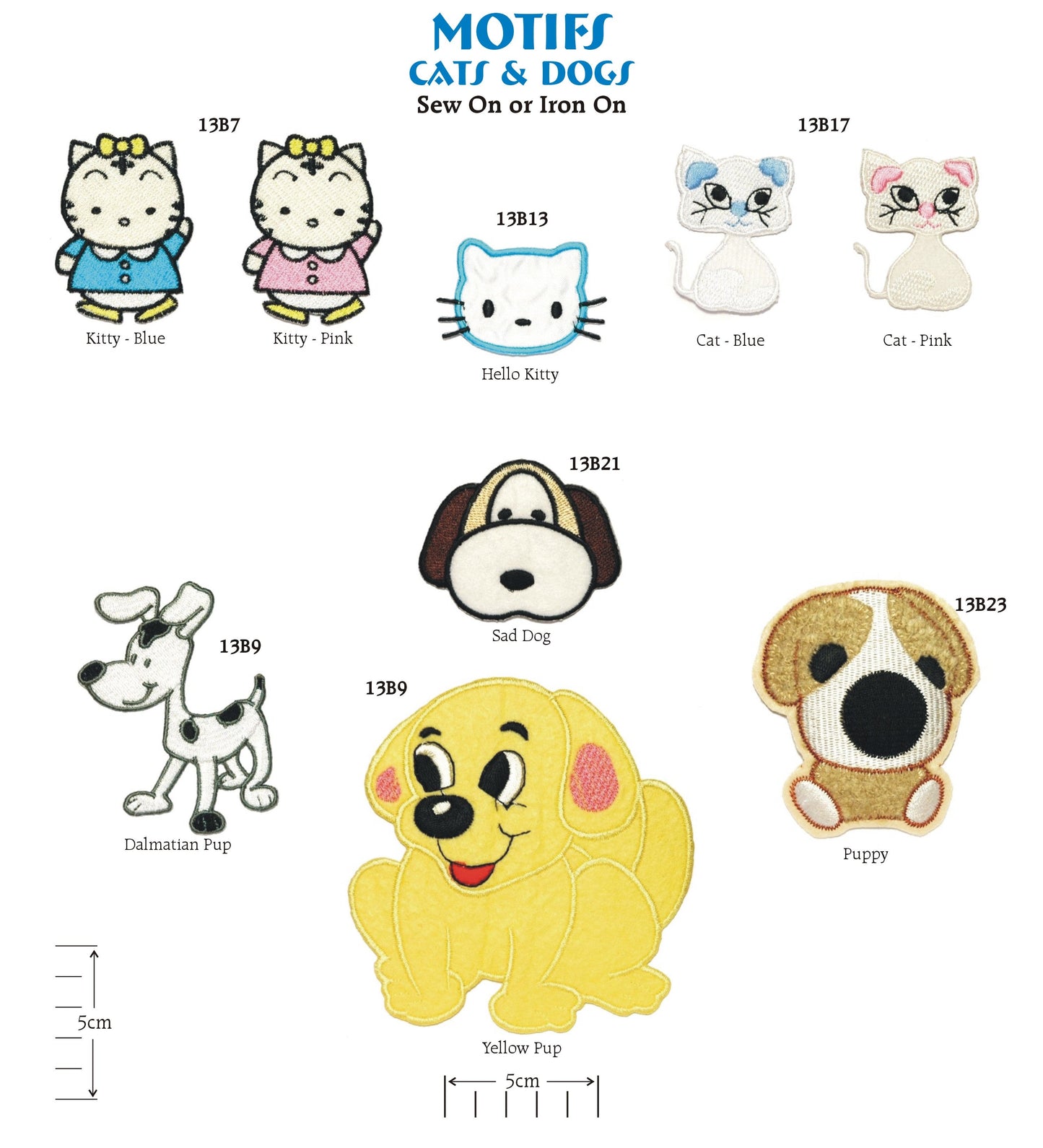 Cats & Dogs Motifs