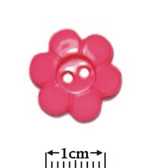 2 Hole Flower Button