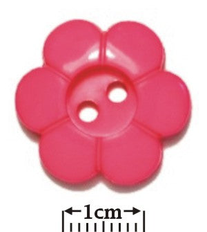 2 Hole Flower Button