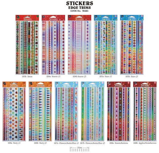 Edge Trimming Stickers