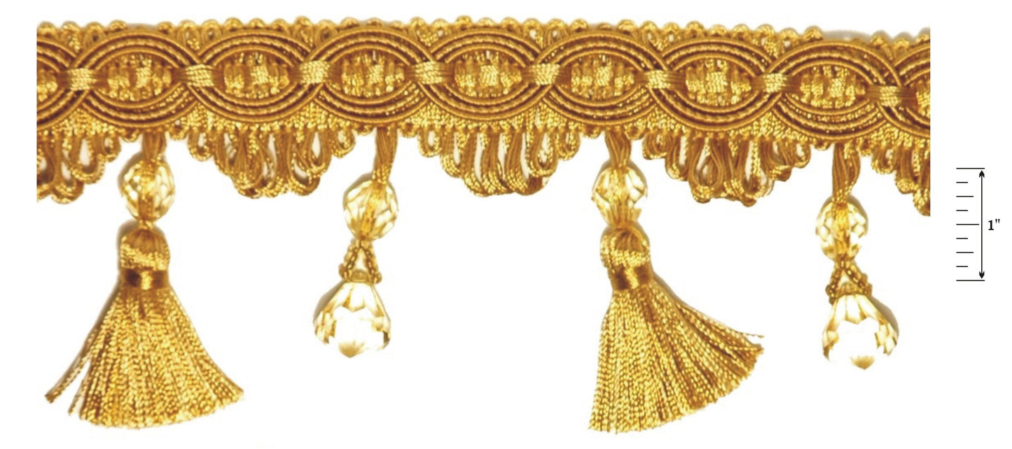 Bead and Tassel Fringe