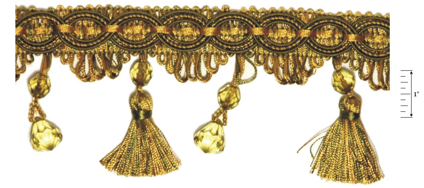 Bead and Tassel Fringe