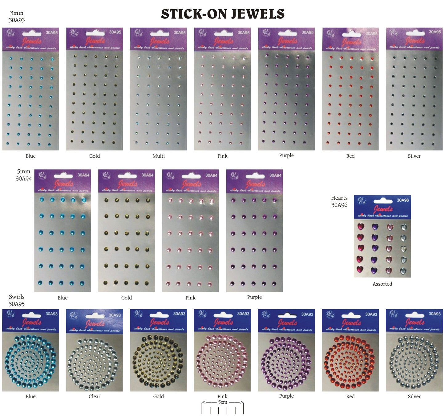 Stick on Jewels