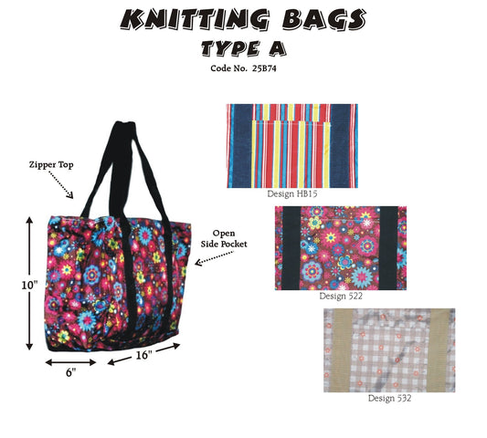 Large Knitting Bag