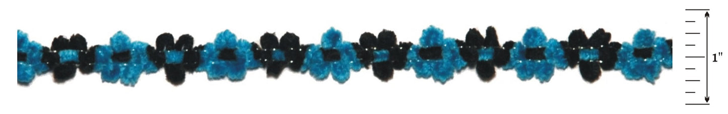 Two-Tone Flower Braid