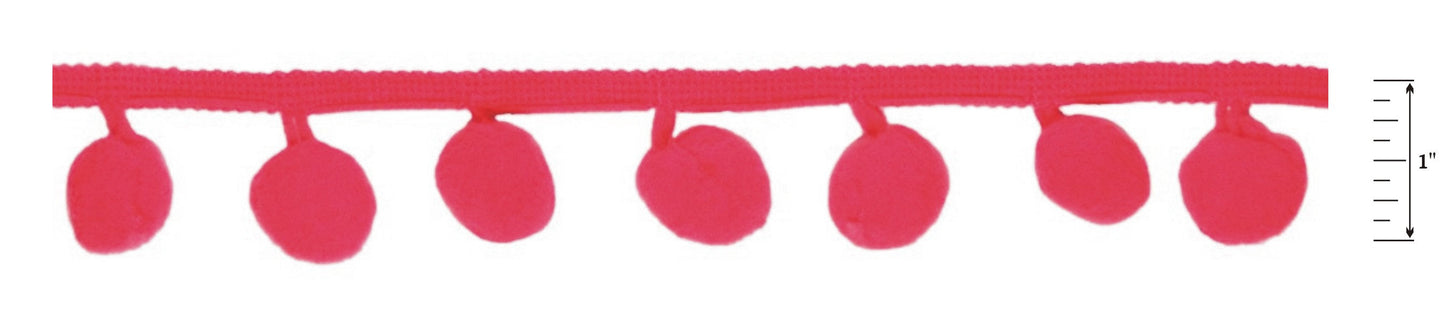 Large Pom Pom Fringe