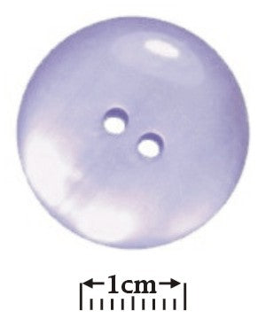 2 Hole Shimmer Button