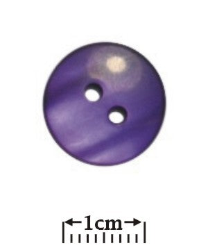 2 Hole Shimmer Button