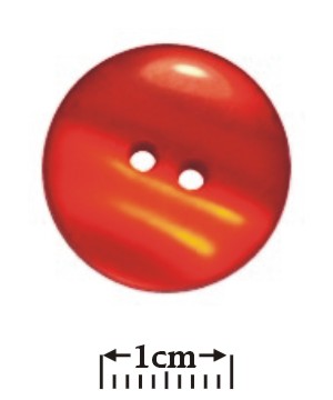 2 Hole Shimmer Button