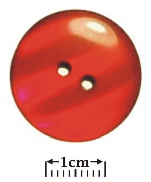 2 Hole Shimmer Button