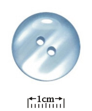 2 Hole Shimmer Button