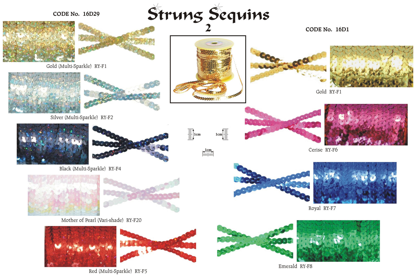 Strung Sequins
