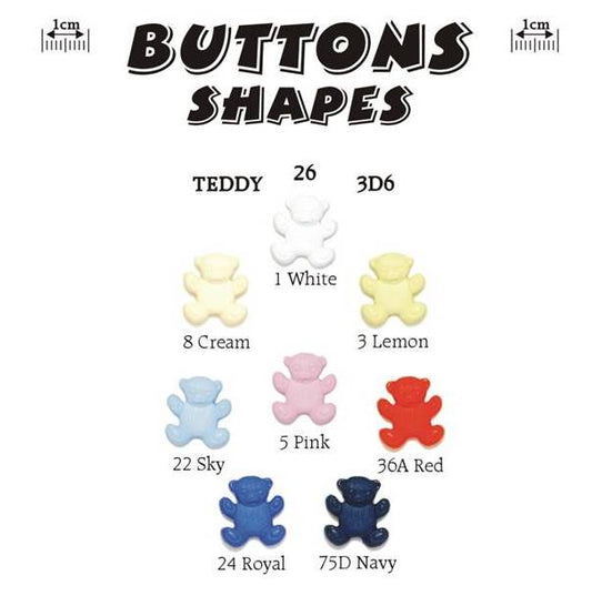 Teddy Buttons