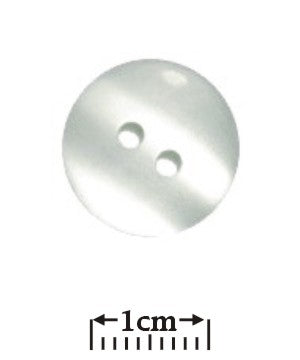 2 Hole Shimmer Button