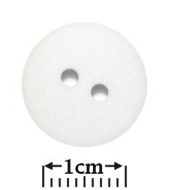 2 Hole Smooth Matt Button