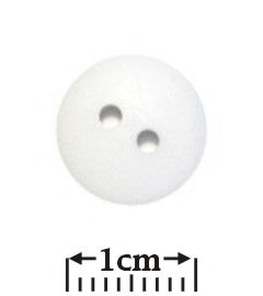2 Hole Smooth Matt Button