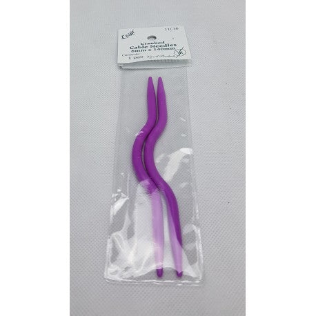 Plastic Cranked Cable Needles