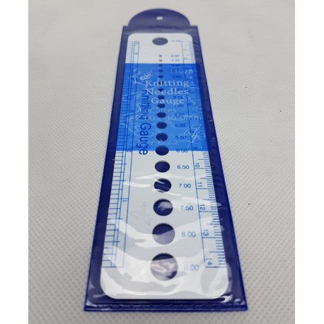 Knitting Needle Gauge