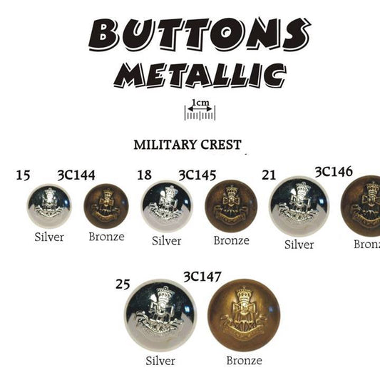 Metallic Badge Shank