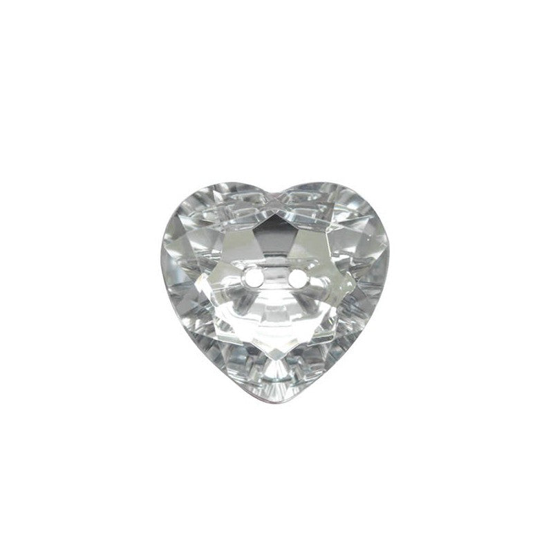 Sparkly Heart Buttons