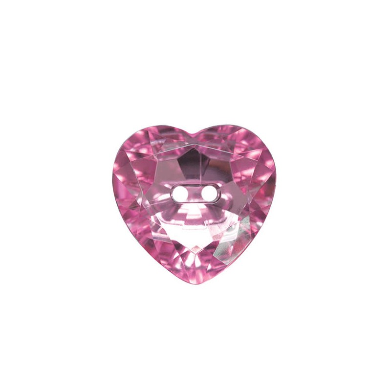 Sparkly Heart Buttons