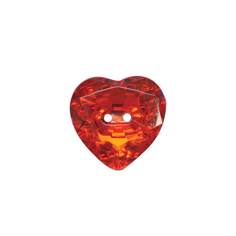 Sparkly Heart Buttons