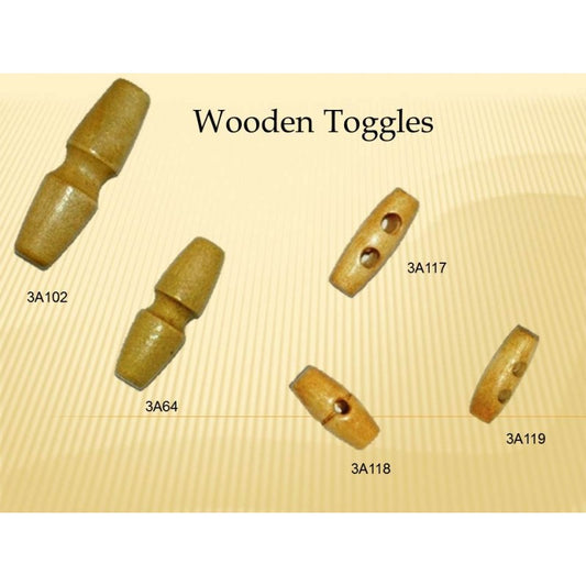 Wooden Toggles